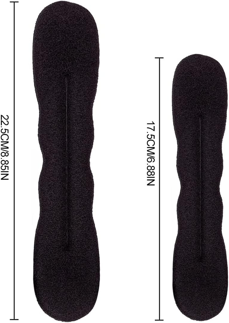 4 Pack Fluffy Ball Hair Accessories, Easy to Use (2 Large, 2 Small)