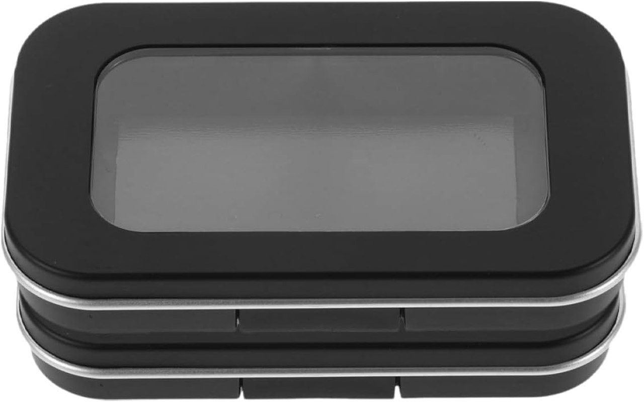 BIUDECO 2Pcs Portable Magnetic Eyeshadow and Blush Palette with Mirror Small Empty Makeup Depotting Container Travel Powder Storage Box for Daily Use image number 6