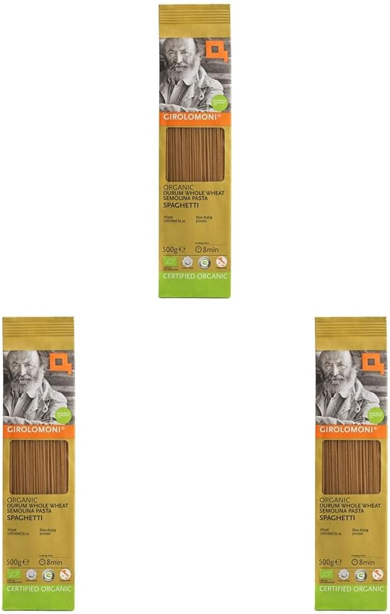 Girolomoni Girolomoni Whole Durum Wheat Semolina Spaghetti 500G, 500 G image number 1