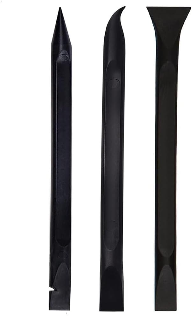 Fongmore 3 Pieces Carbon Fiber Plastic Scraper Spudger Pry Tool Set, Electronics Repair Opening Tool Kit for Laptop Mobile Phone Tablet Computer Smartphones