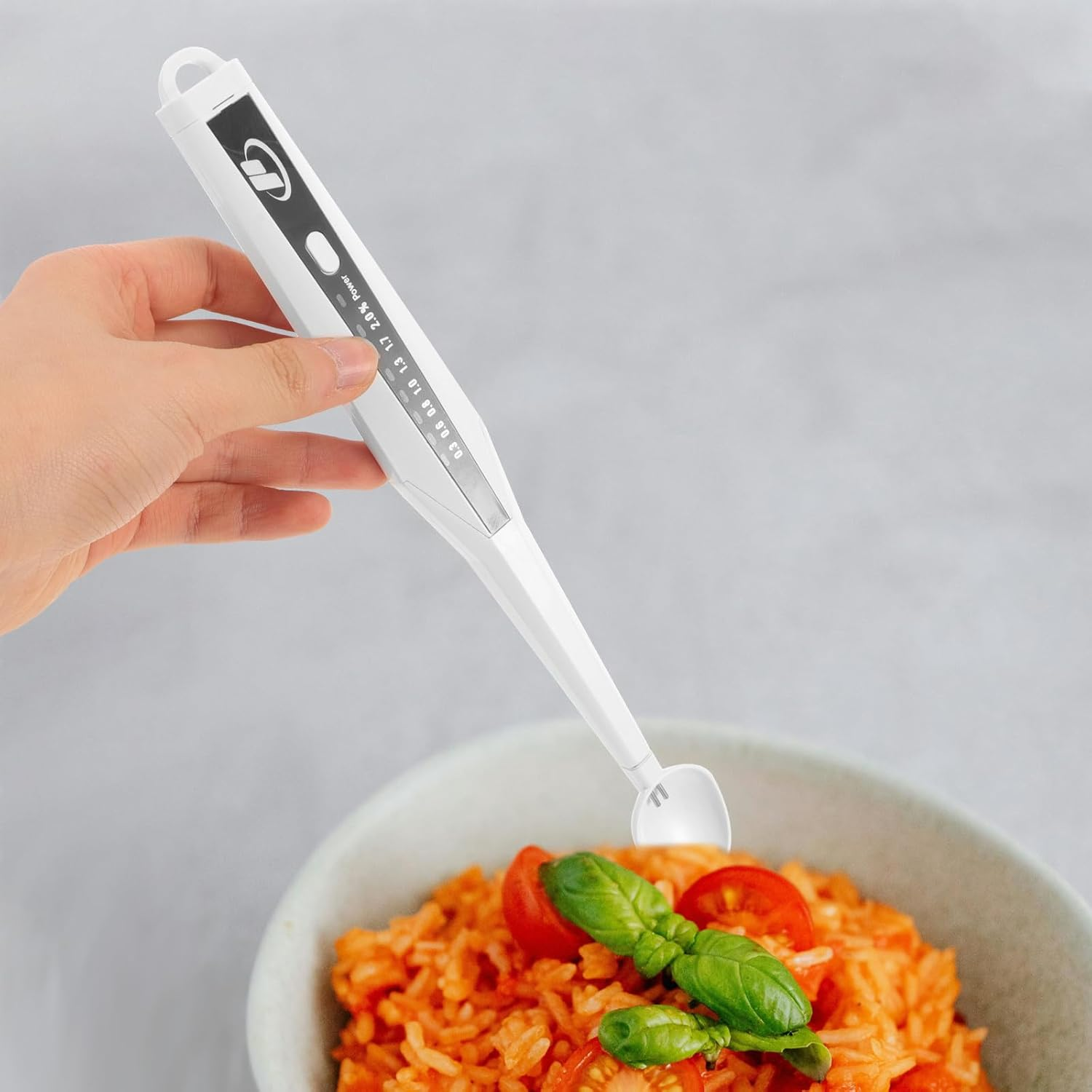 JECOMPRIS Digital Salinity Tester LED Food Salinometer Accurate Food Liquid Salinity Meter for Cooking image number 2