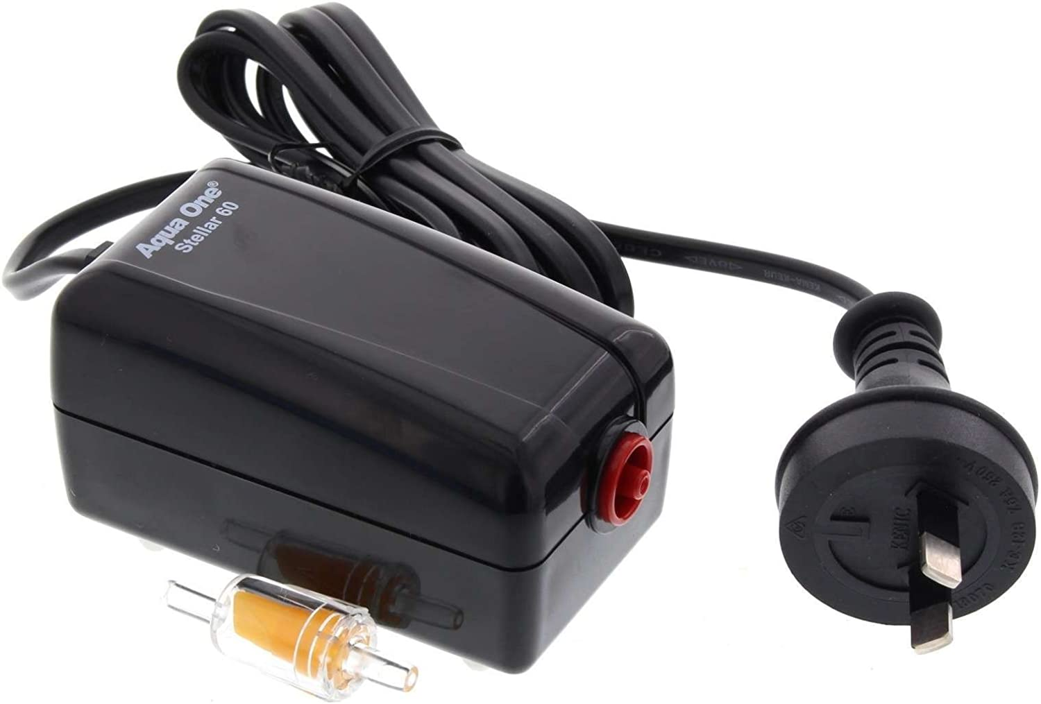 Stellar 60 Air Pump 60 L/Hr 2W Fish Tank Aquarium Aqua One 94132 image number 6
