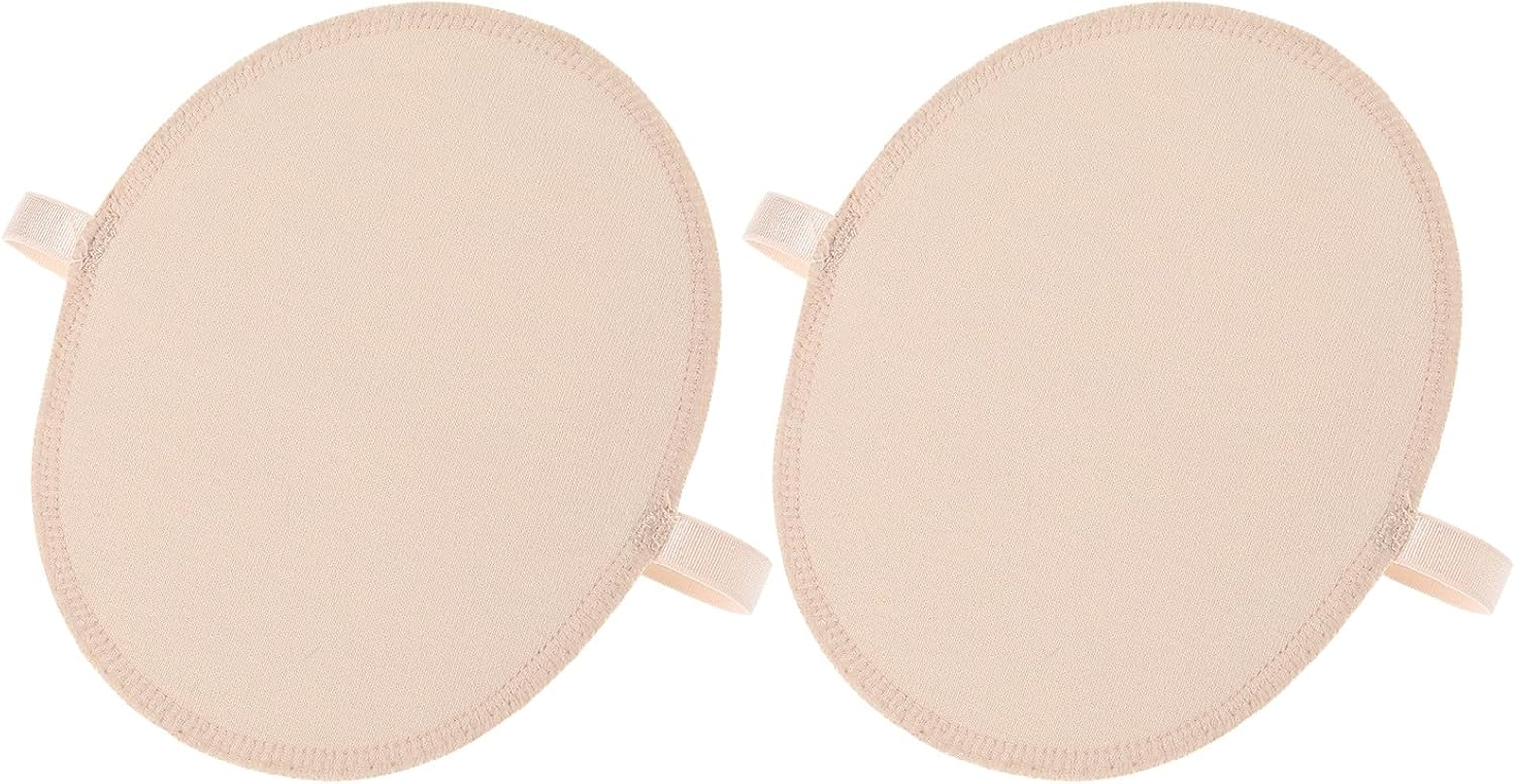 Iplusmile 1 Pair Underarm Sweat Absorbing Pads, Combed Cotton Soft Reusable Anti-Perspiration Patches for Use, Absorbent Sweat Pads Suitable for Sensitive Skin image number 2