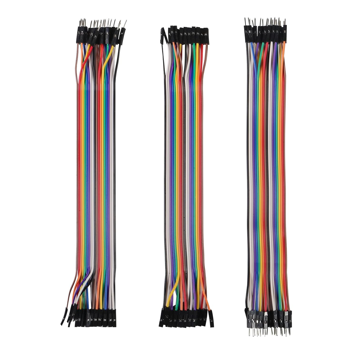 Breadboard Jumper Cable Kits, 4Pcs 400 & 830 Point Breadboards, 560Pcs 2-125 Mm U-Shape Jumperwires for Arduino image number 2