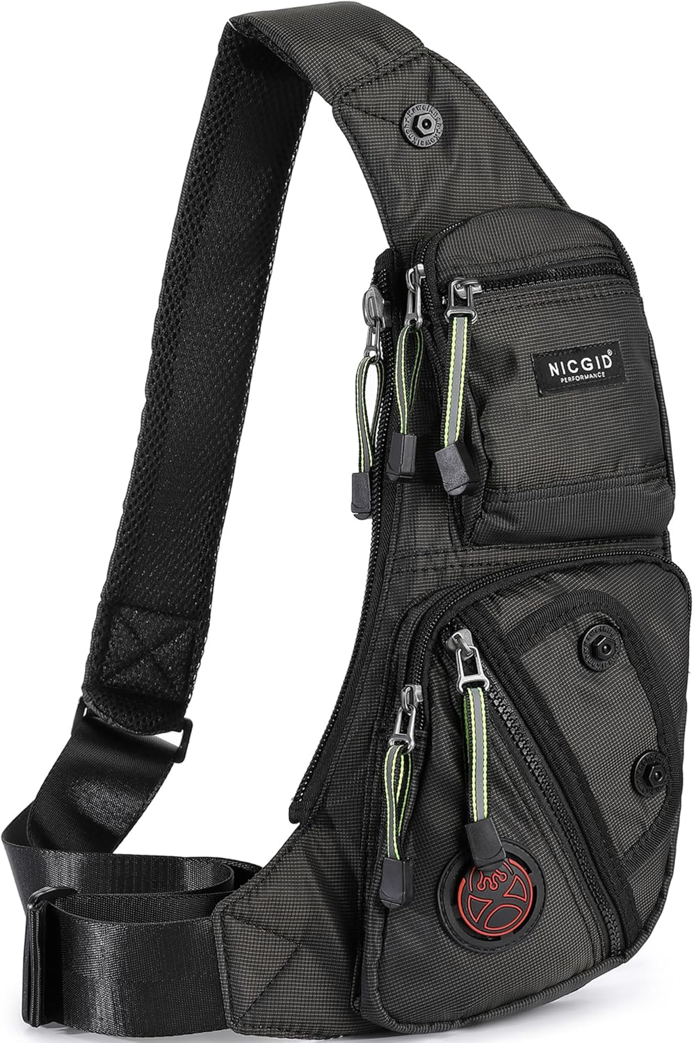 Nicgid Sling Bag Chest Shoulder Backpack Fanny Pack Crossbody Bags for Men