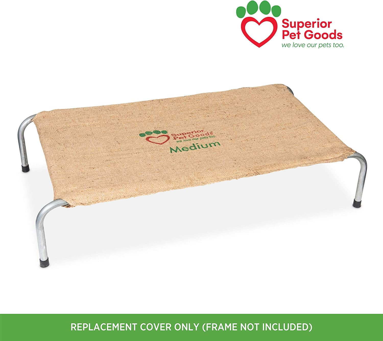 Superior Fitted Hessian Bed Covers Jumbo image number 2