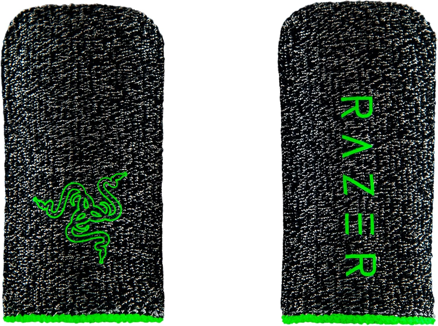 Razer Gaming Finger Sleeve RC81-03970100-R3M1 Gaming Finger Sleeve Anti-Slip Finger Sack Smooth High Sensitivity Fiber Lightweight Breathable Wide Compatibility Universal Fit Iphone/Android/Ipad/Pc image number 1