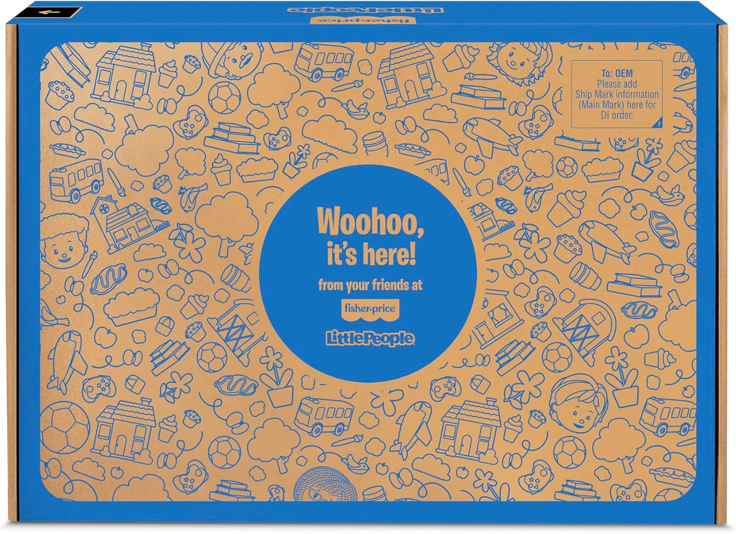 Fisher-Price Little People Toddler Gift Set, Ready for Summer, Interactive Play House with Musical School Bus & 20 Play Pieces image number 2