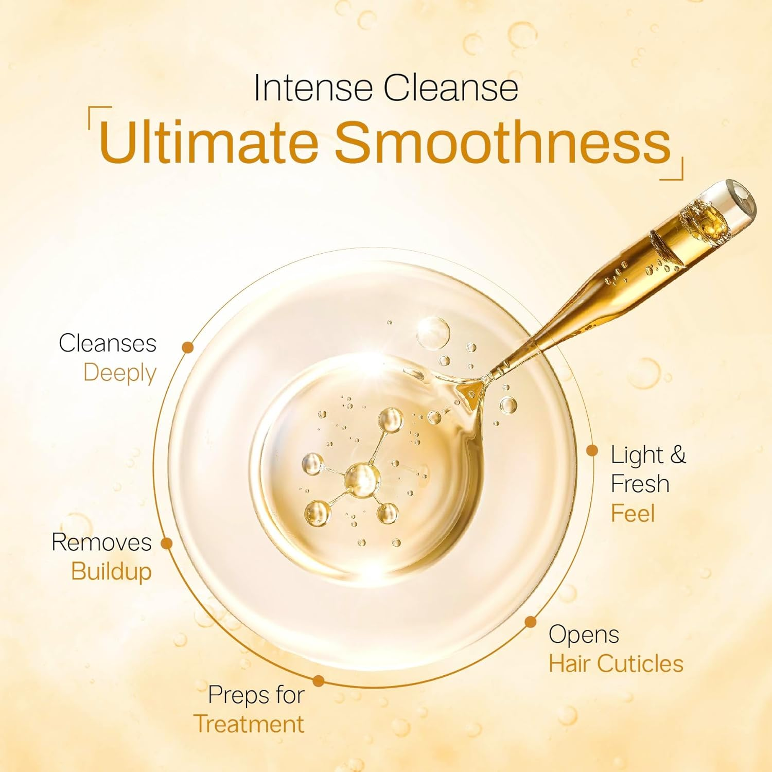 Yuthika Professional Vertix Hydrolyzed Keratin Purifying Shampoo for All Hair Types 1000Ml I Deep Cleansing, Removes Dirt, Impurities & Strengthens image number 3