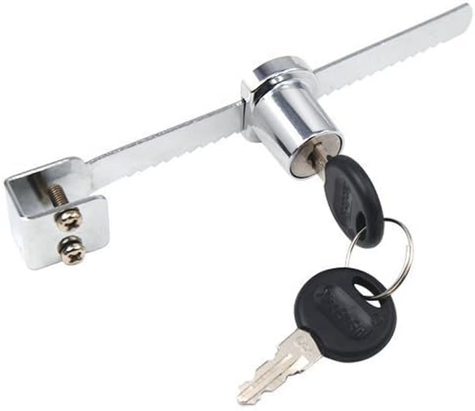 Reptile Vivarium Terrarium Showcase Display Cabinet Sliding Glass Door Lock & Key