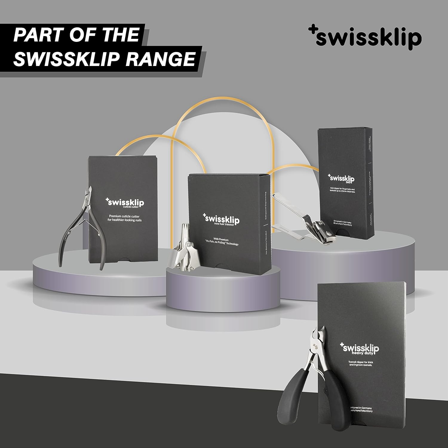 Swissklip Toenail Clippers | Heavy Duty Toe Nail Clippers I Toenail Clippers for Thick Nails I Big Toe Nail Clippers for Thick Toenails I Heavy Duty Nail Clippers for Thick Nail image number 6