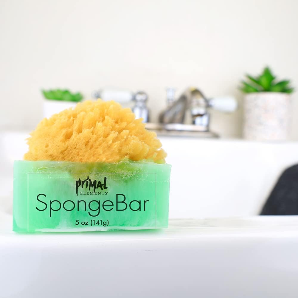 Primal Elements Honeycrisp Apple Spongebar Soap (Pack of 2) image number 3