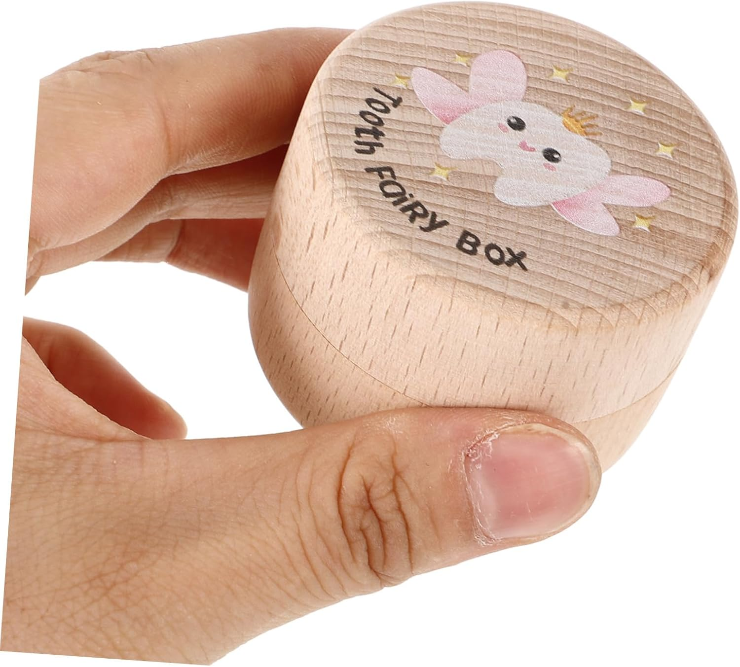 Unique Tooth Holder Keepsake Box Organize First Teeth Curls Modern for Boys and Girls image number 2