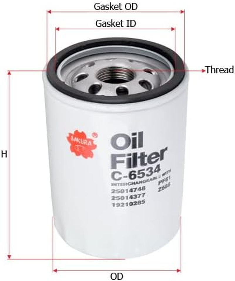 Sakura Filters AU C-6534 Oil Filter
