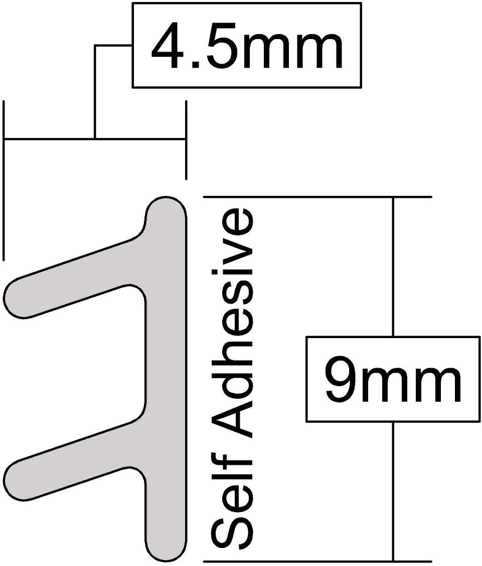 STORMGUARD Brown 05SR779006MB 6 M Acoustic Silent Seal and Draught Excluder image number 4