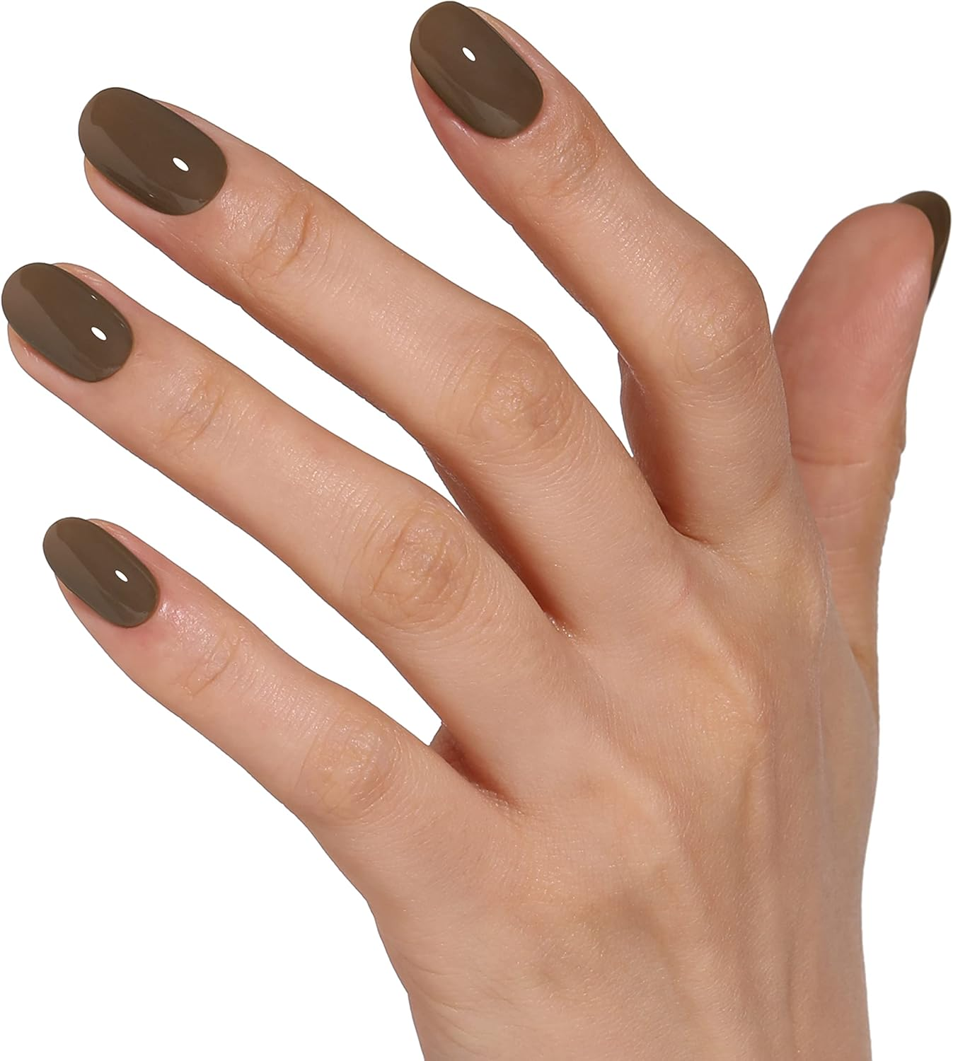 BLUESKY Gel Polish, AW22, in the Brown Rhythm - AW2223, Brown, Mocha, Walnut, Chocolate, Long Lasting, Chip Resistant, 10 Ml (Requires Drying under UV LED Lamp) - Be The Protagonist image number 4