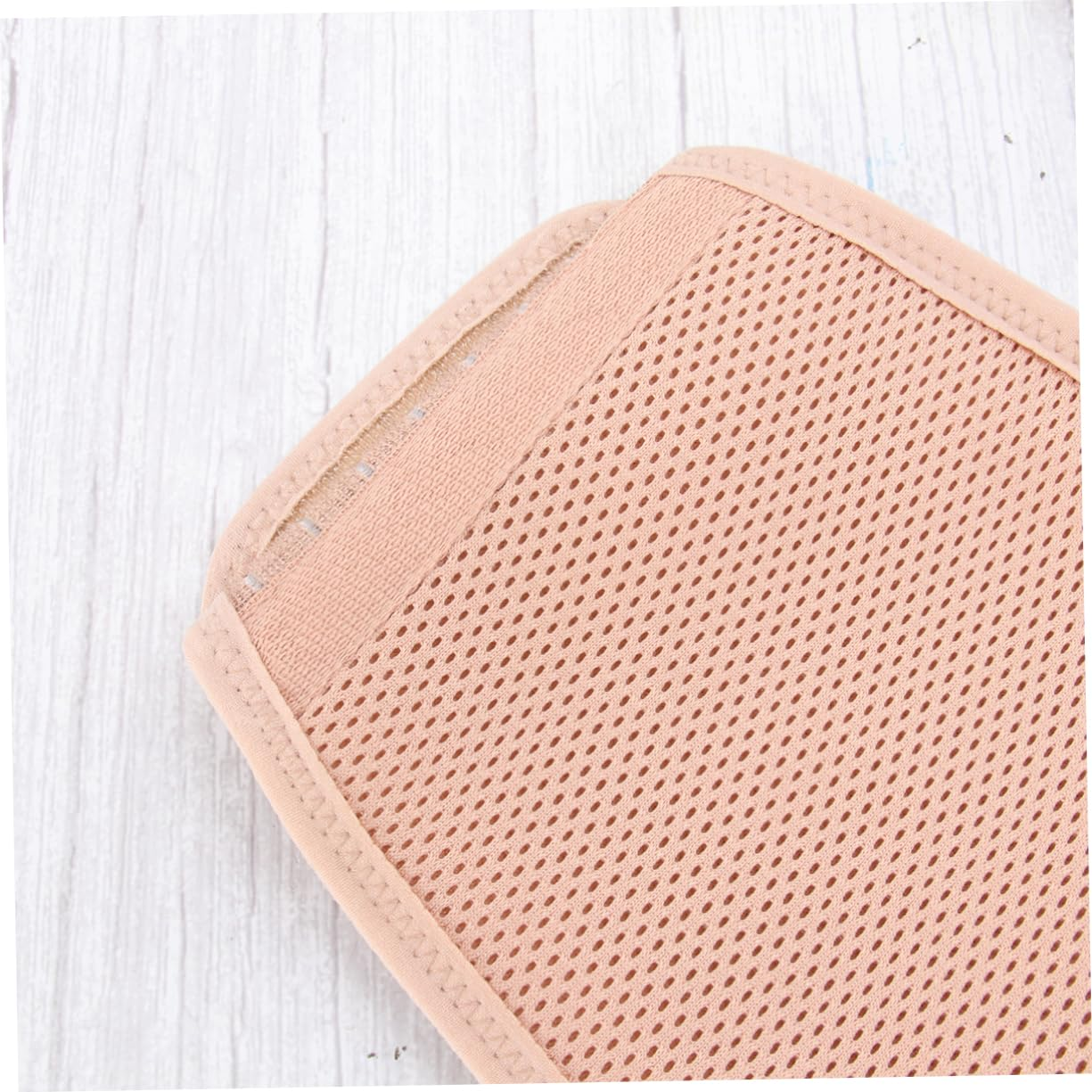 Maternity Belly Belt and Waist Care Belt for Women, Breathable Abdominal Support Band Back Brace, Pregnancy Protector in Beige, Free Size for Comfortable Lower Back and Abdomen Support image number 3