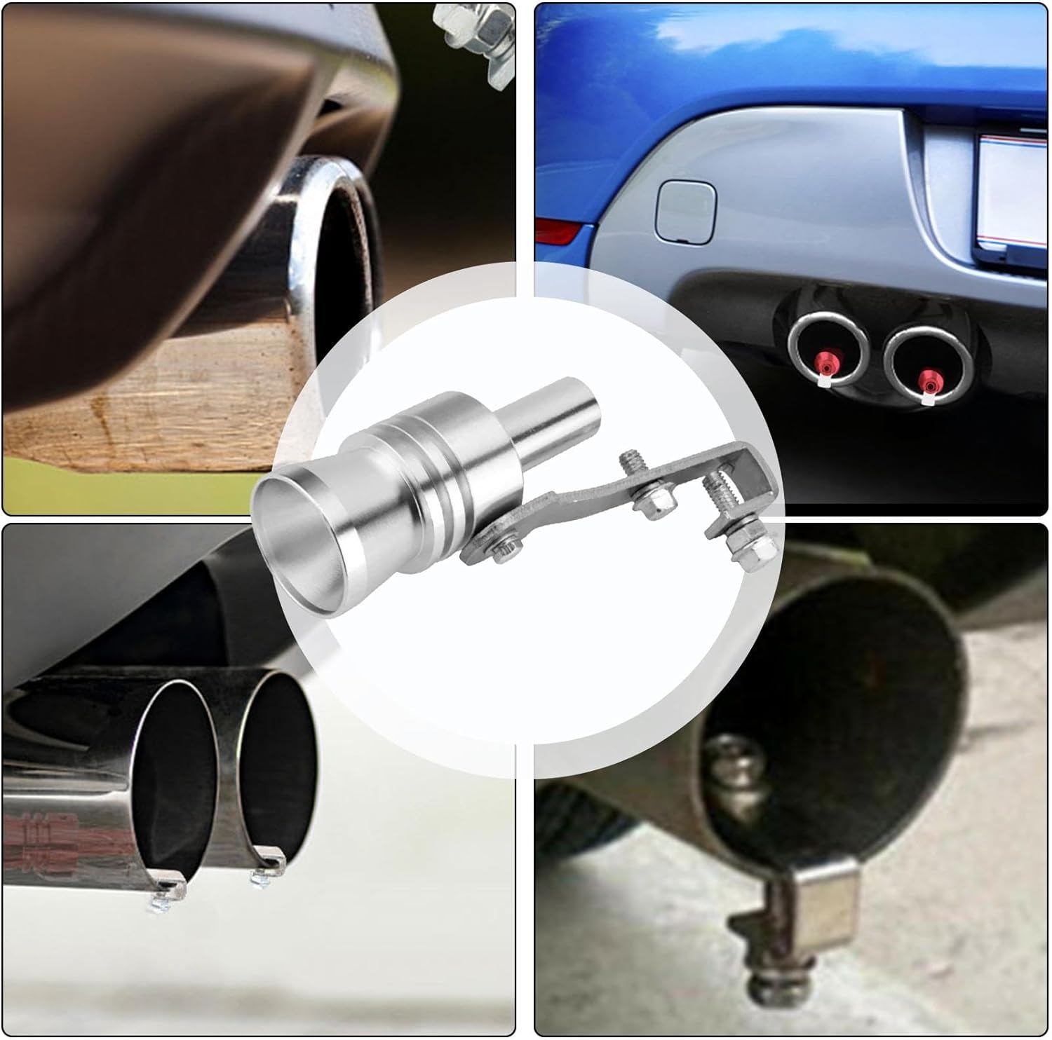 Car Turbo Whistle - Car Turbine Whistle - Turbo Whistle, Turbo Sound Exhaust Muffler Pipe Whistle, Exhaust Pipe Blow-Off Vale Simulator Whistle image number 6