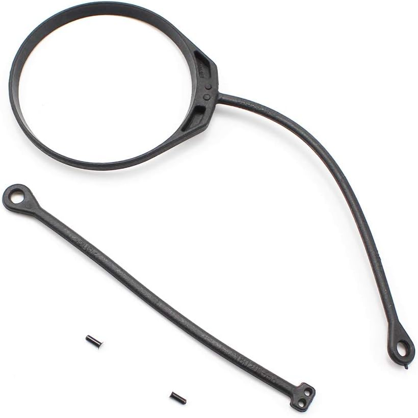 Car Accessories Oil Fuel Cap Tank Cover Line Fuel Tank Cap Band Cord for VW Passat Tiguan Golf Various Models (Color : Black) image number 2