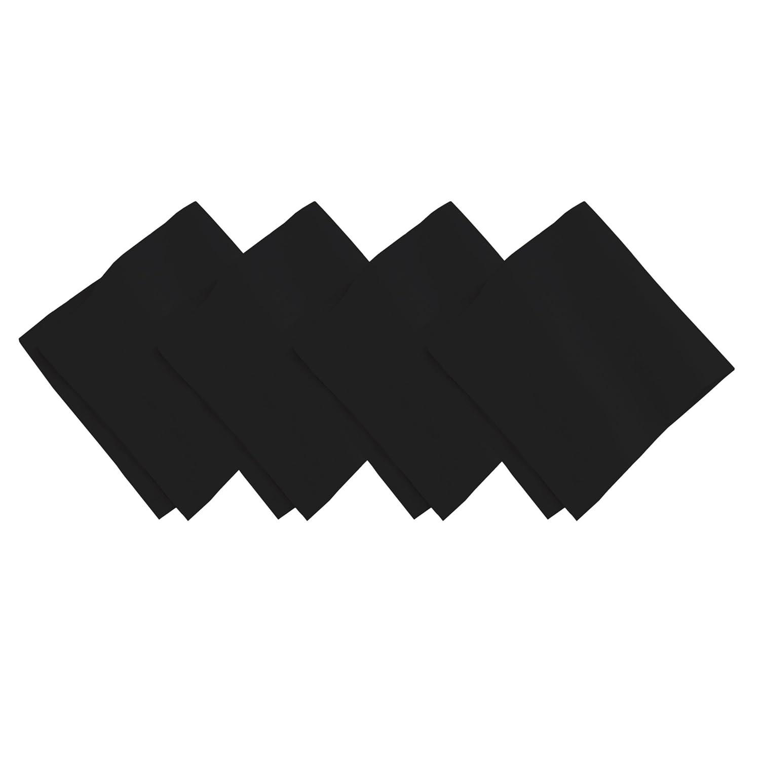 Villeroy and Boch La Classica Napkin Collection, White/Silver, 21"X21" (Set of 4)