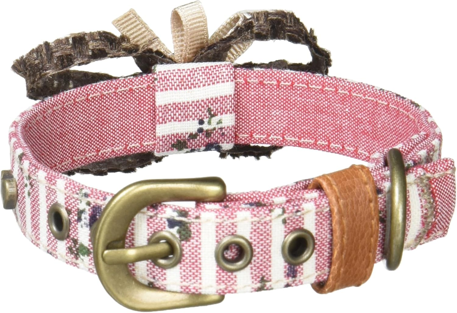Zaya Dog (Zaya Dog) ZD10013-2 Collar Loop Flower M Red