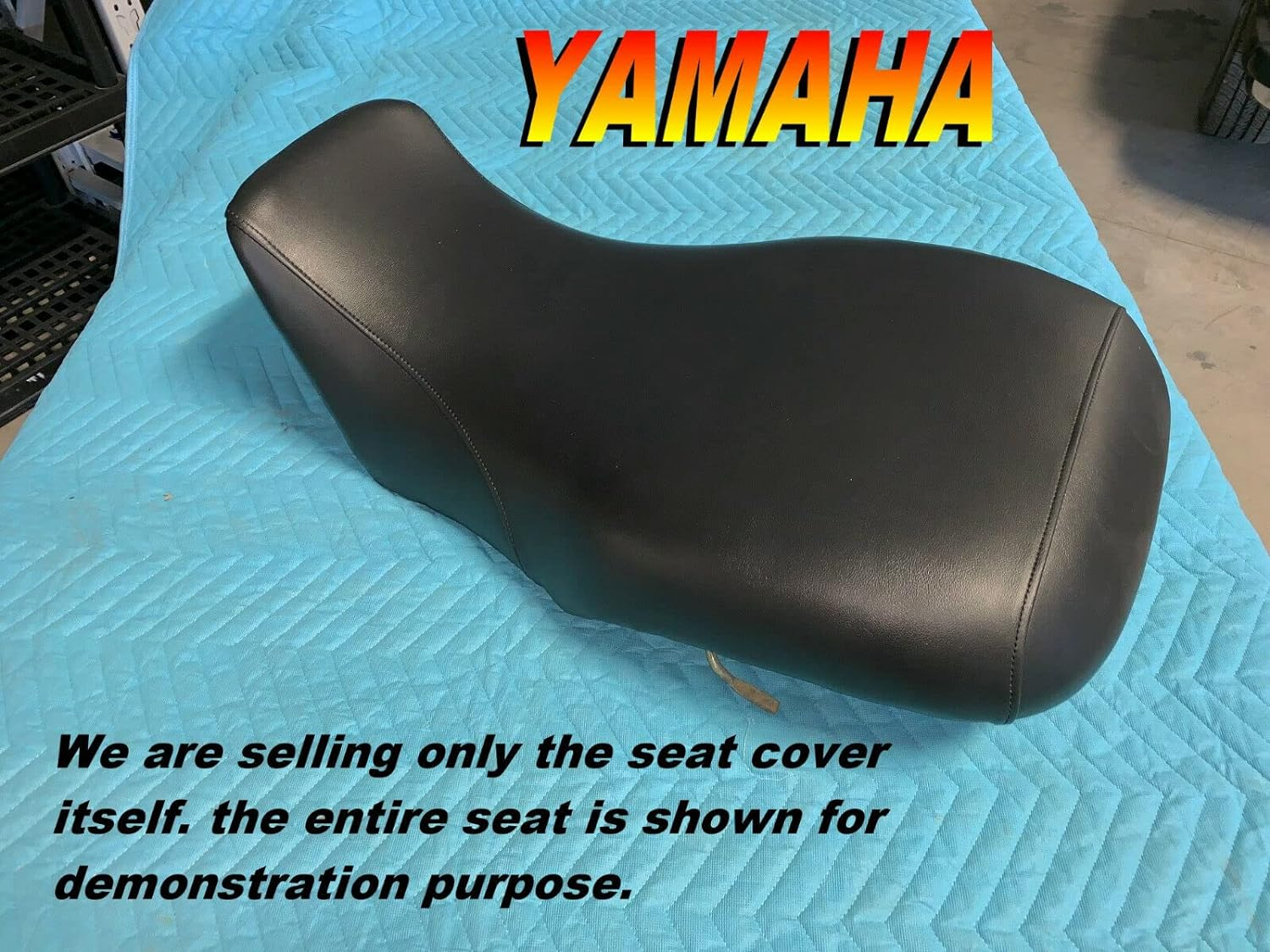 New Replacement Seat Cover Fits Yamaha Big Bear 400 2000-12 4-WD Black 374 image number 2