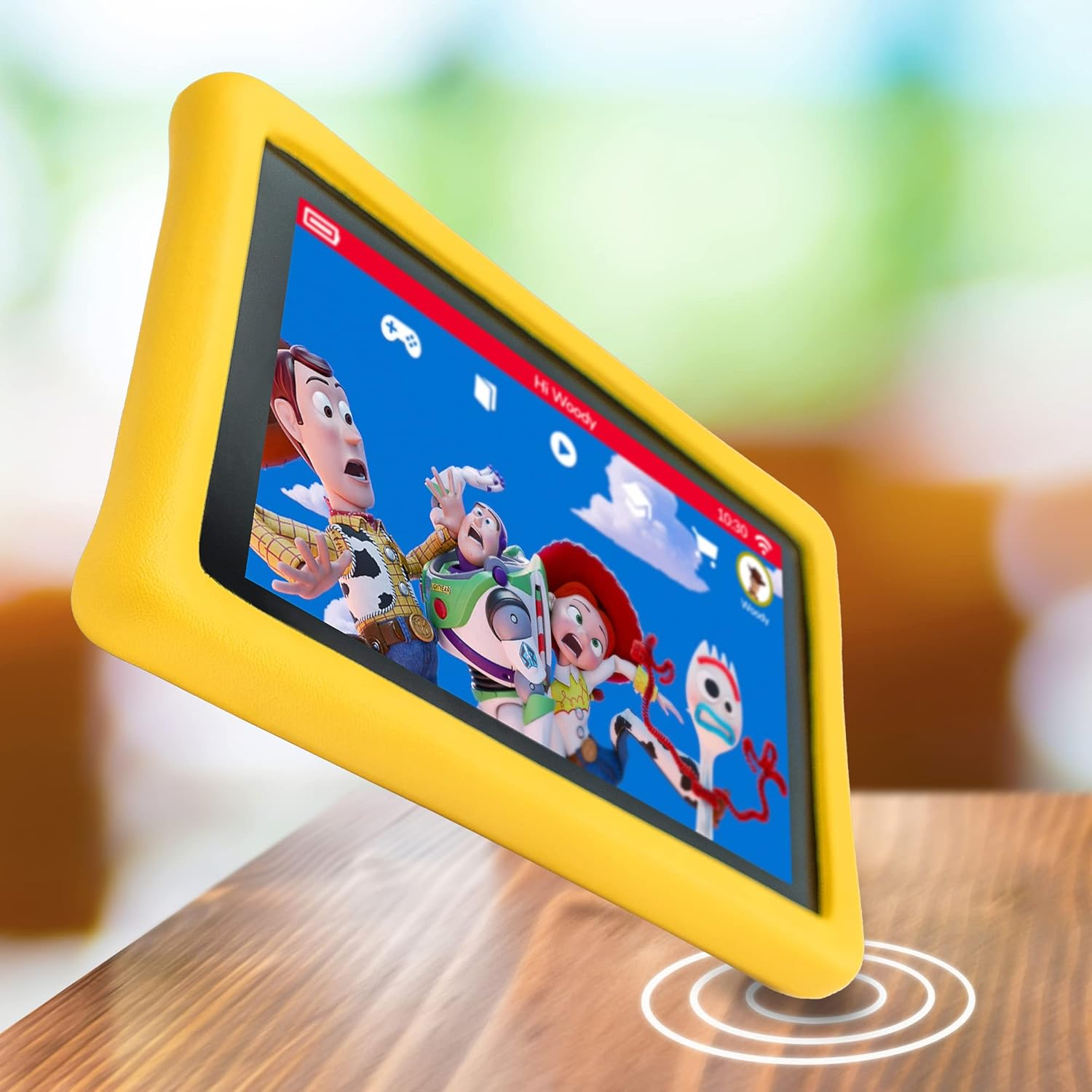 Pebble Gear Disney Pixar Toy Story 4 7 Inch Kids Tablet, Packed with Disney Content, Kid-Proof Case, Parental Controls, 500+ Games & Educational Apps, Quad Core, 16GB, Wifi image number 3