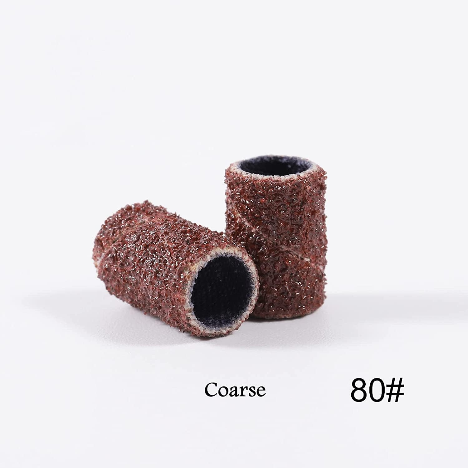 210Pcs Nail Sanding Bands Manicure Drill Set with Box Nail Drill Sanding Tape, 80/120 / 180 GRIT Nail Art Sanding Tape with 1Pcs 3/32 Inch Nail Drill Bit image number 5