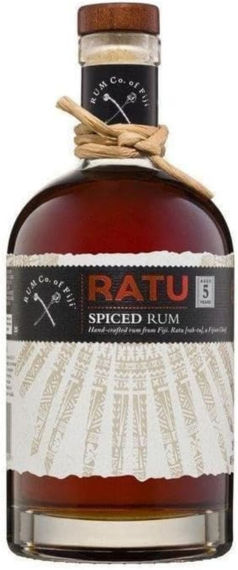 Ratu 5 Year Old Spiced Rum 700Ml Bottle