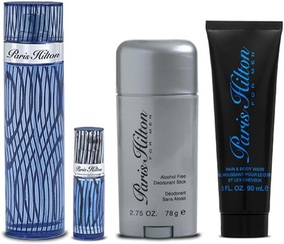 Gift Set - 3.4 Oz Eau De Toilette Spray + 3 Oz Body Wash + 2.75 Oz Deodorant Stick + .25 Mini EDT Spray image number 1