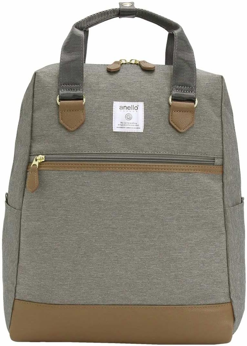 Anello Grande GHM0511 Backpack A4 Water Repellent, Lightweight, 10 Pockets, Multiple Storage, Adult Travel