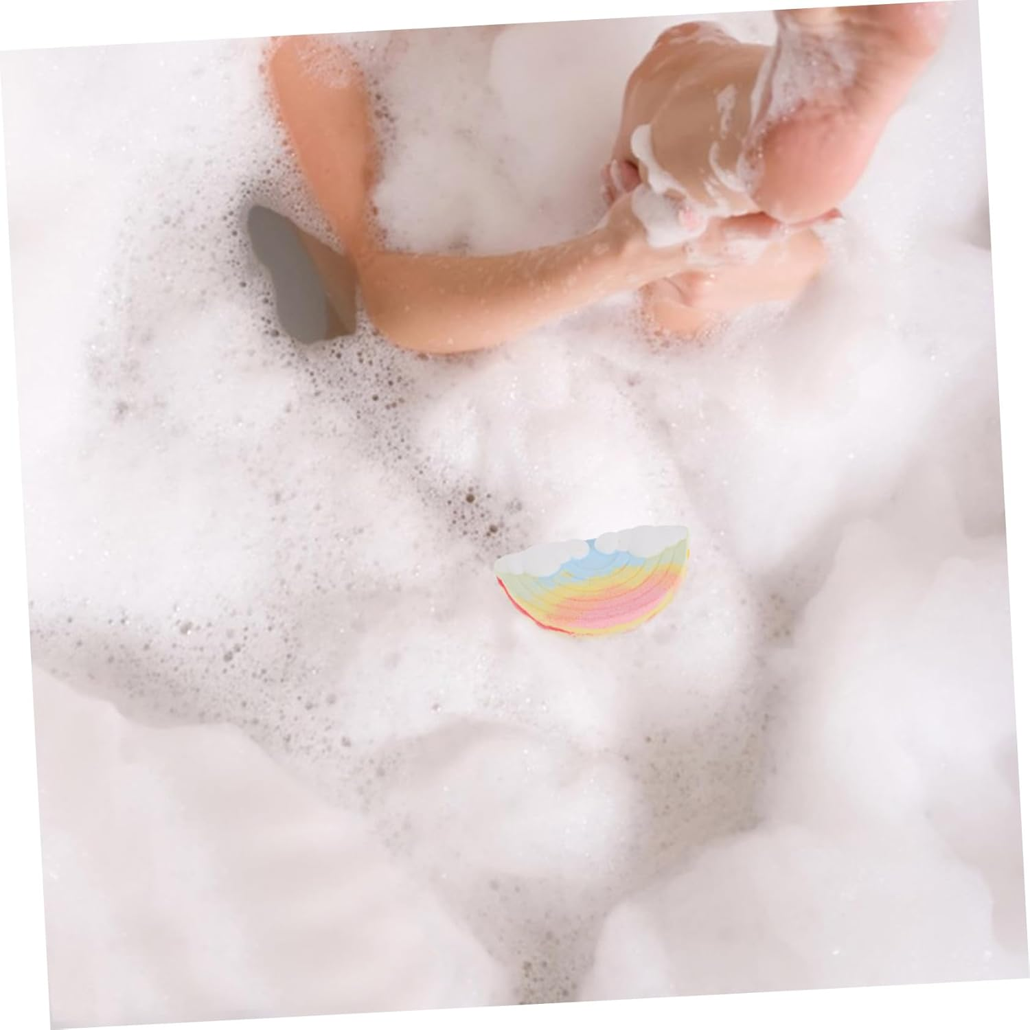 NULYLU Rainbow Cloud Bath Salts Multi-Function Bath Toys Aroma Moisturizing Spa image number 5