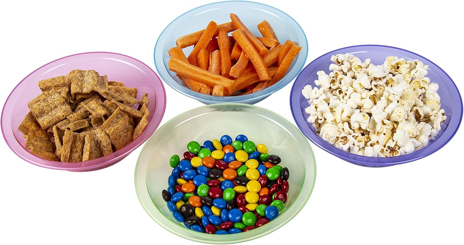 Decor Picnicware Cereal Bowl, Assorted, 4 Piece image number 6