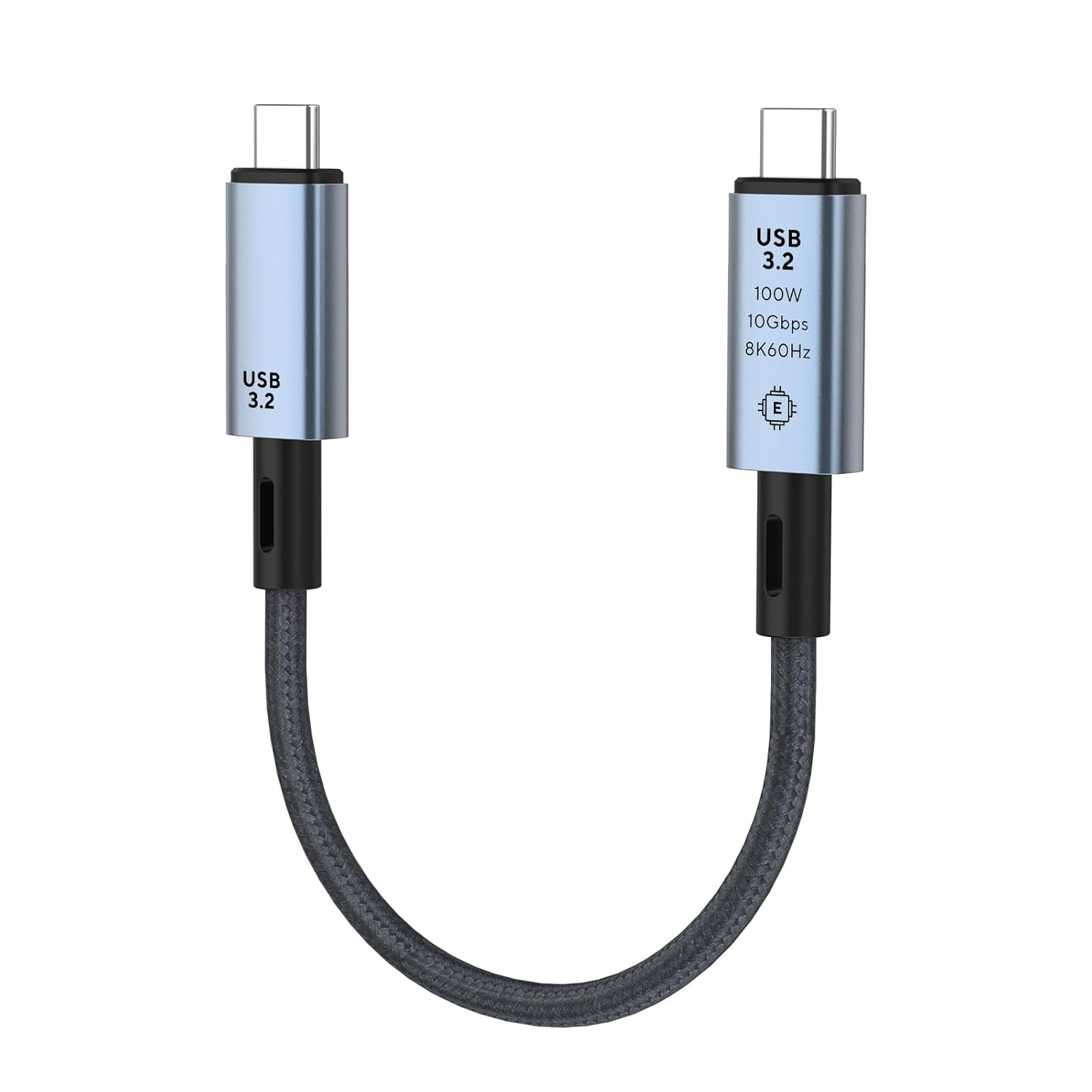 Short USB C to USB C Cable,10Gbps USB C 3.2 Cable 100W USB C Cable Fast Charging 8K Display Cable Type C Gen 3.2 Cord for Iphone 16 Pro Max/15 Macbook Pro Ipad Pixel 9/8 Galaxy S24 Switch image number 1
