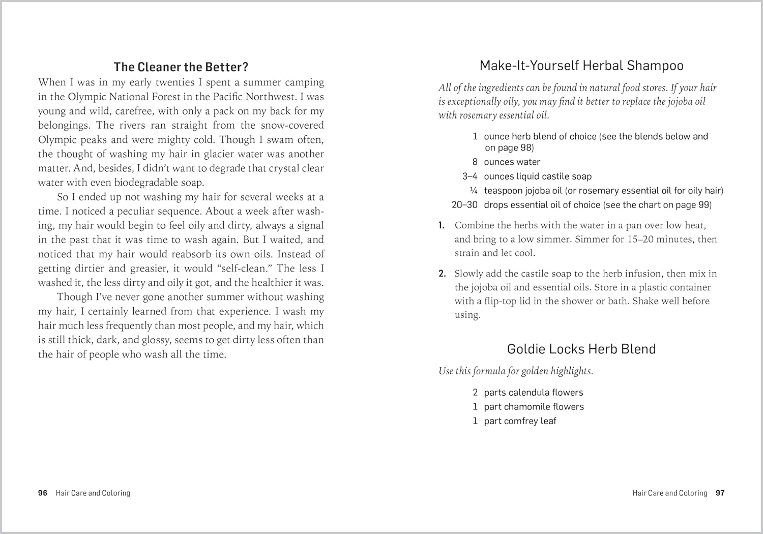 Herbs for Natural Beauty: Create Your Own Herbal Shampoos, Cleansers, Creams, Bath Blends, and More. a Storey BASICS&reg; Title image number 2