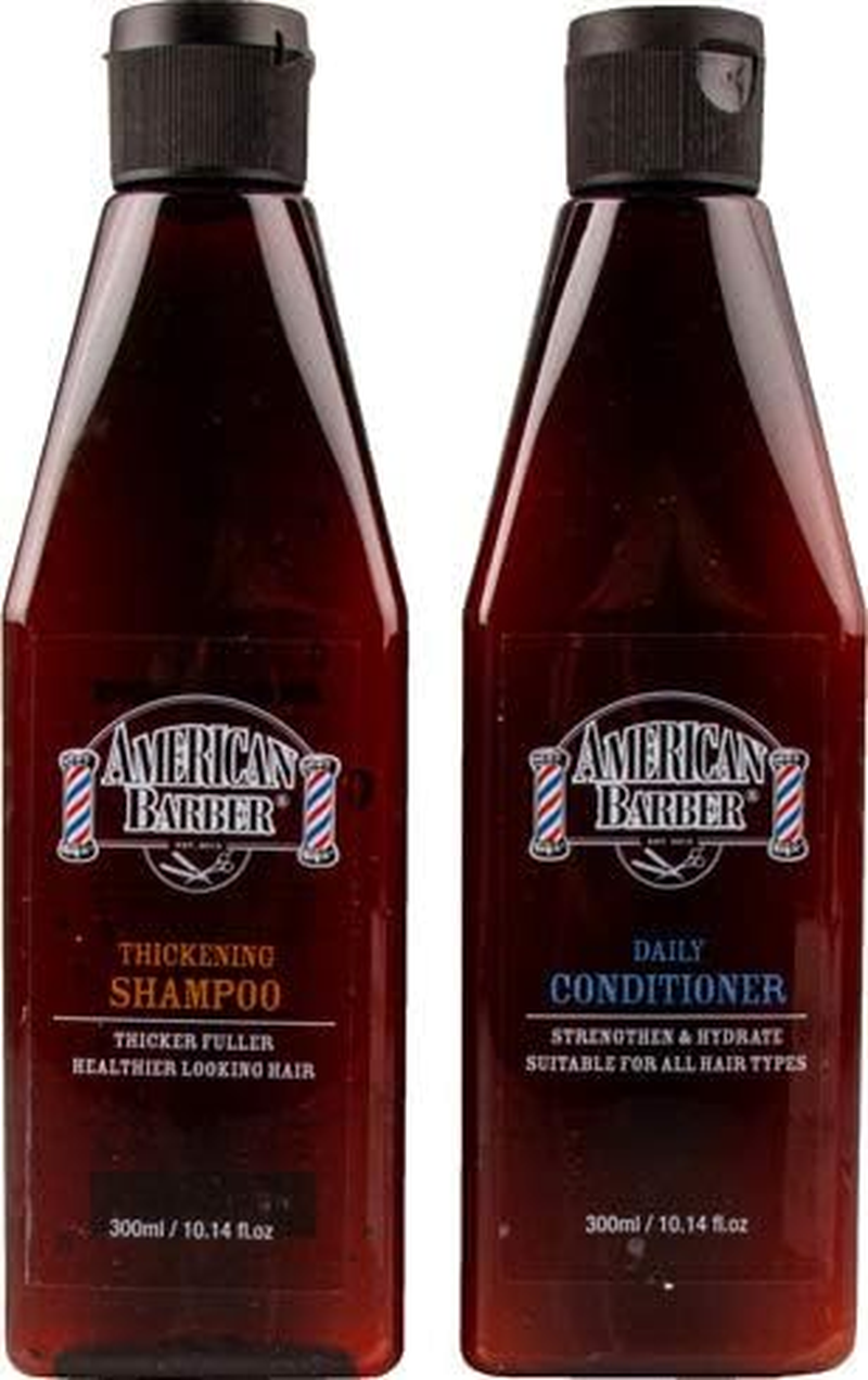 American Barber Thickening Shampoo and Conditioner Duo Pack, 2 Count image number 2
