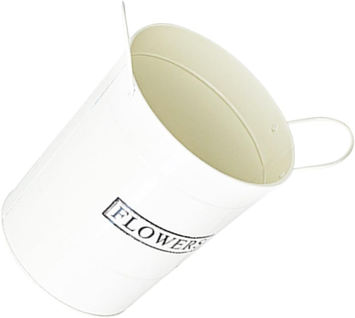 NULYLU Practical Iron Flower Pot Binaural Design for Indoor Plant for Gardening Enthusiasts image number 1