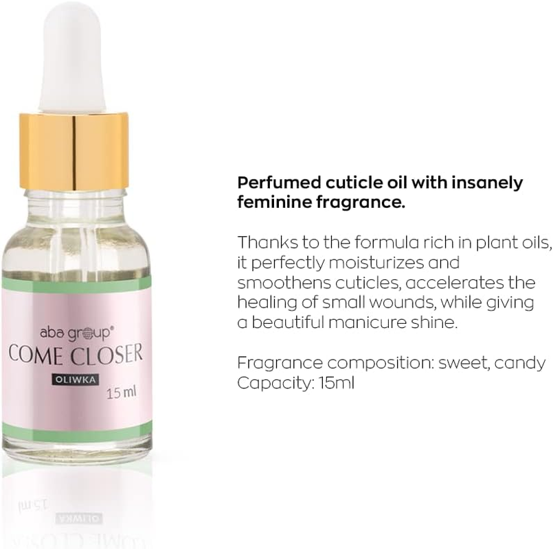 Aba Group Oil Come Closer 15Ml - Professional Cuticle Oil for Cuticles, Hand Oil, Blueberry Scented Nail Oil, Nail Care Products, Nail Care Oil, Sweet, Candy Aroma image number 2