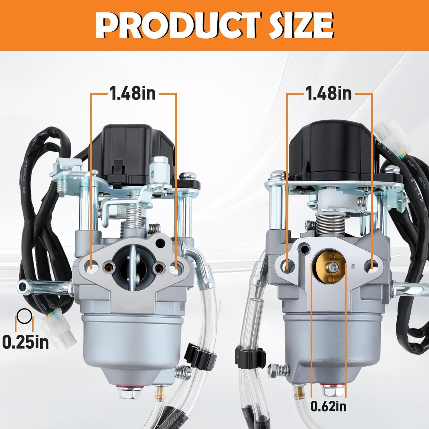 Huayi Carburetor 7DX-E4101-11-00 7DX-E4101-10-00 Compatible with Yamaha EF2000ISC EF2000ISCH EF2000 Engine Generator image number 6