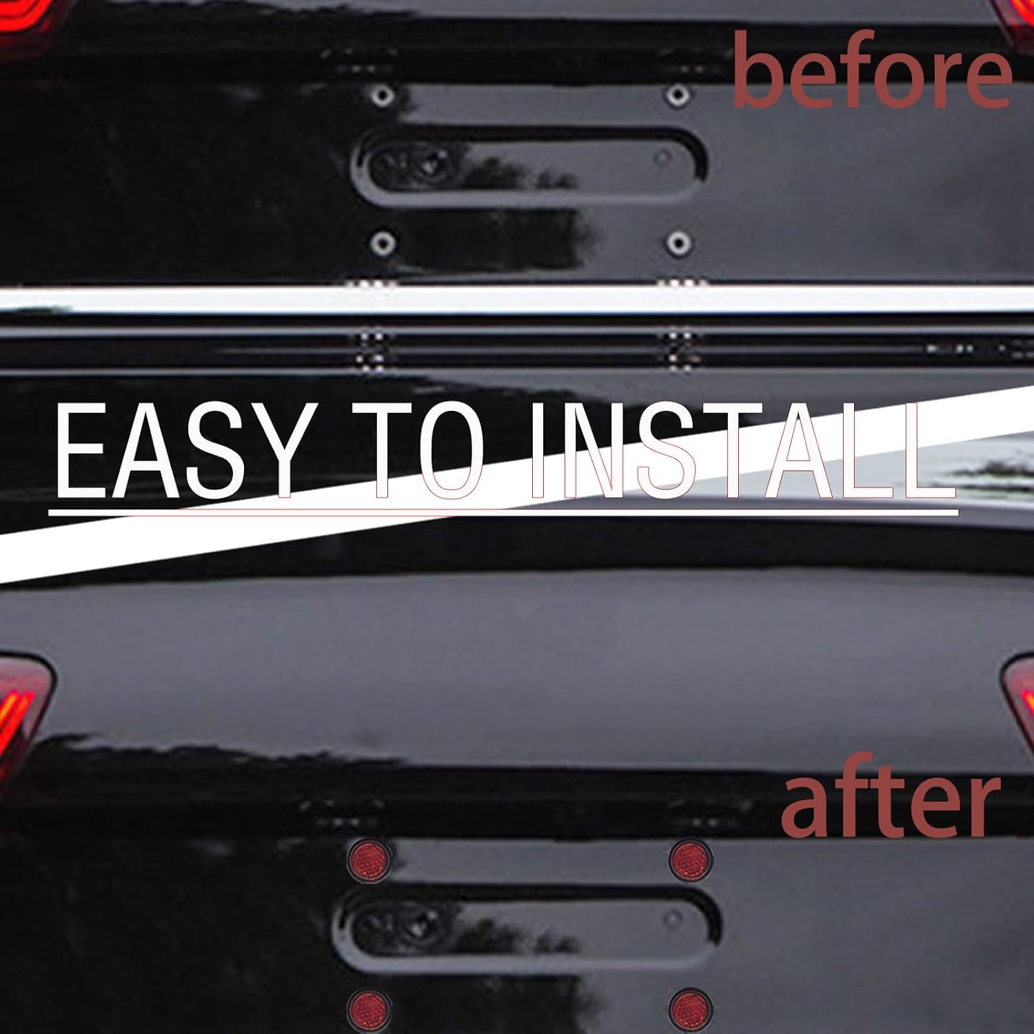 6PCS Mini Reflector with Screw Nut Type M5 Universal Screw Tag Bolt round Reflective for Motorcycle Bicycle Bike - Red - Red image number 2