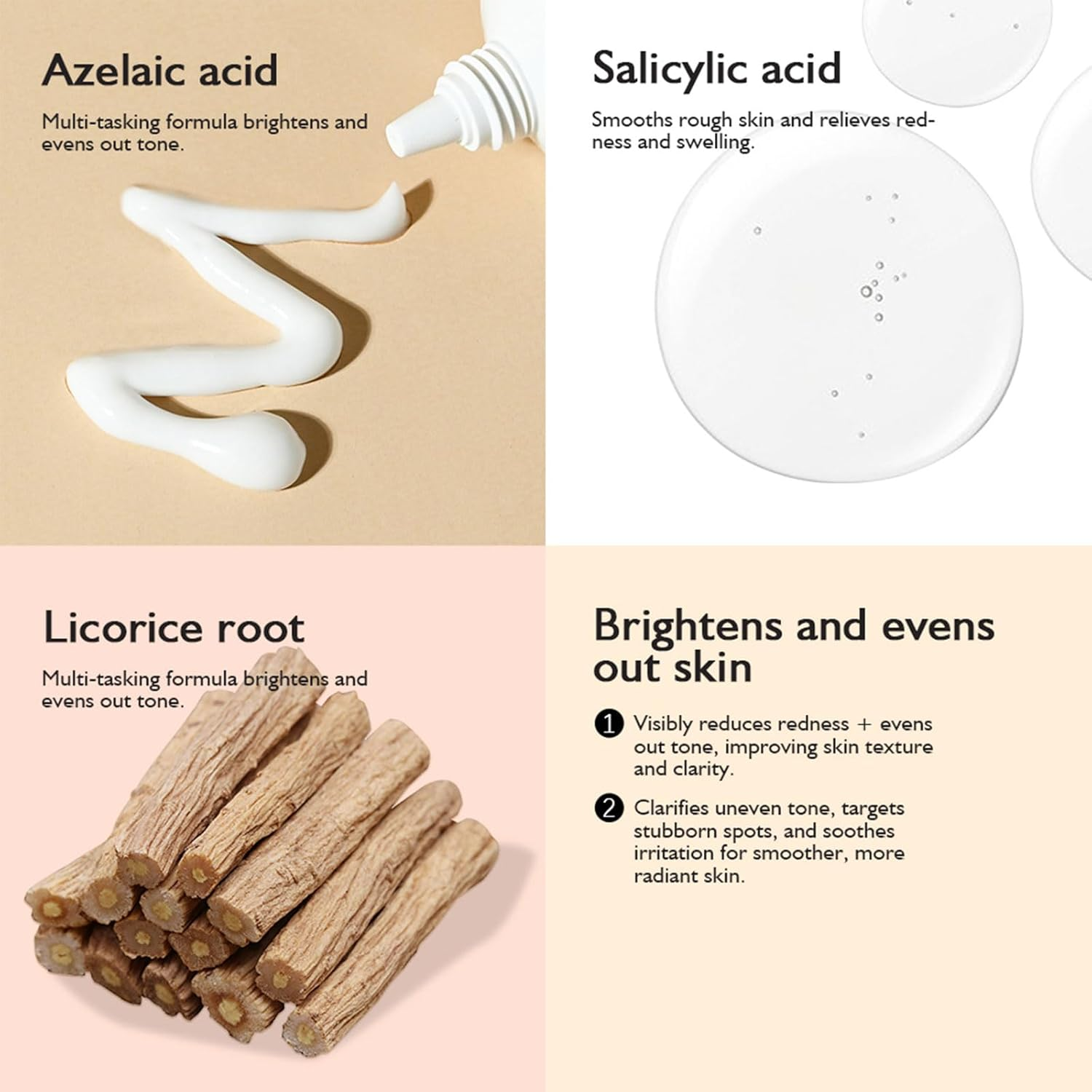 Azelaic Acid Booster Cream Gel for Face and Skin Balance Moisturizer and Nourishing Facial Skin Beauty Care for Sensitive Skin(Getaria, 10% Azelaic Acid) image number 1