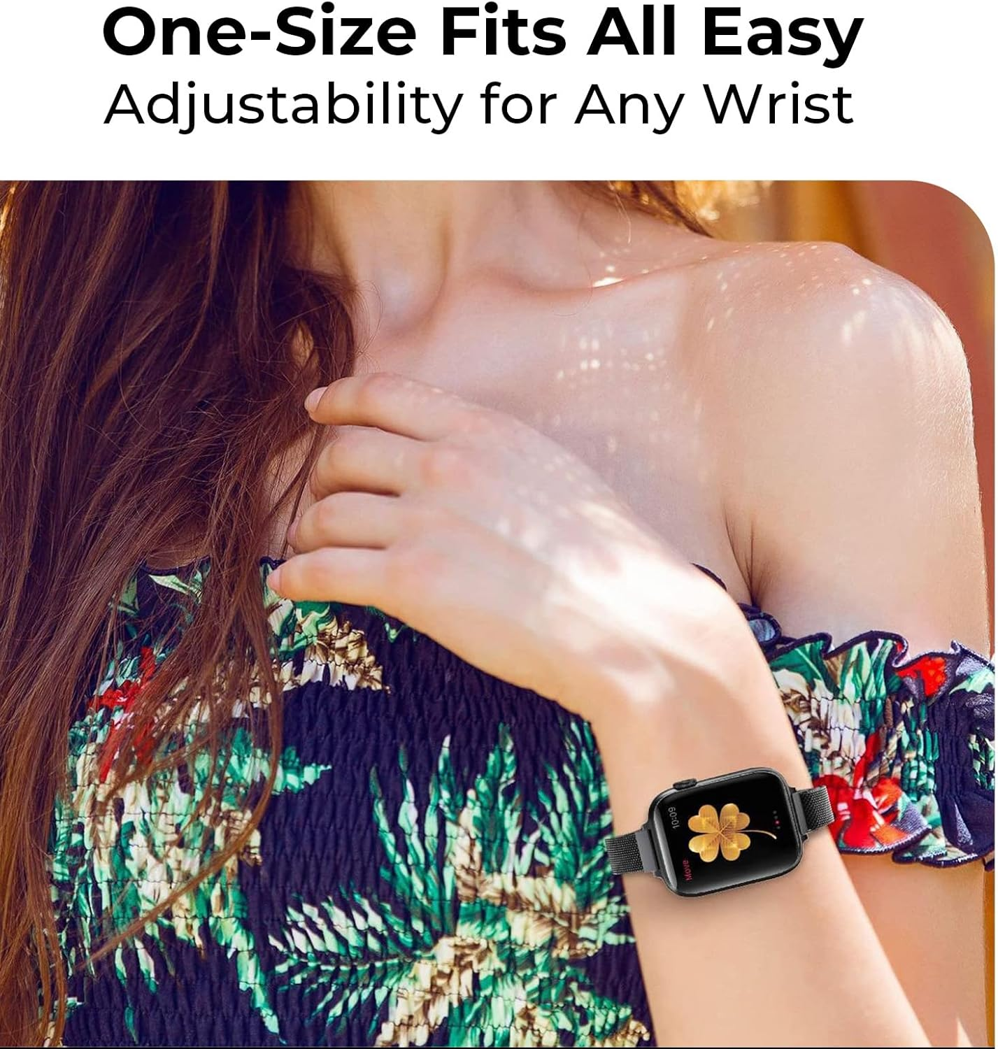 Slim Women Strap Compatible with Apple Watch Band 38Mm 40Mm 41Mm 42Mm 44Mm 45Mm 46Mm 49Mm for Women,Milanese Loop Steel Wristbands for Iwatch Ultra3/2/1 SE3/2/1 Series 11/10/9/8/7/6/5/4/3/2/1 image number 6