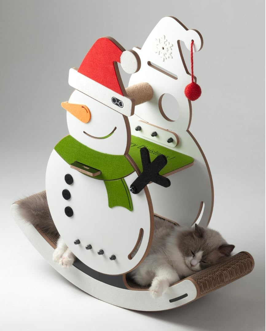 Cat Scratcher Snowman image number 6