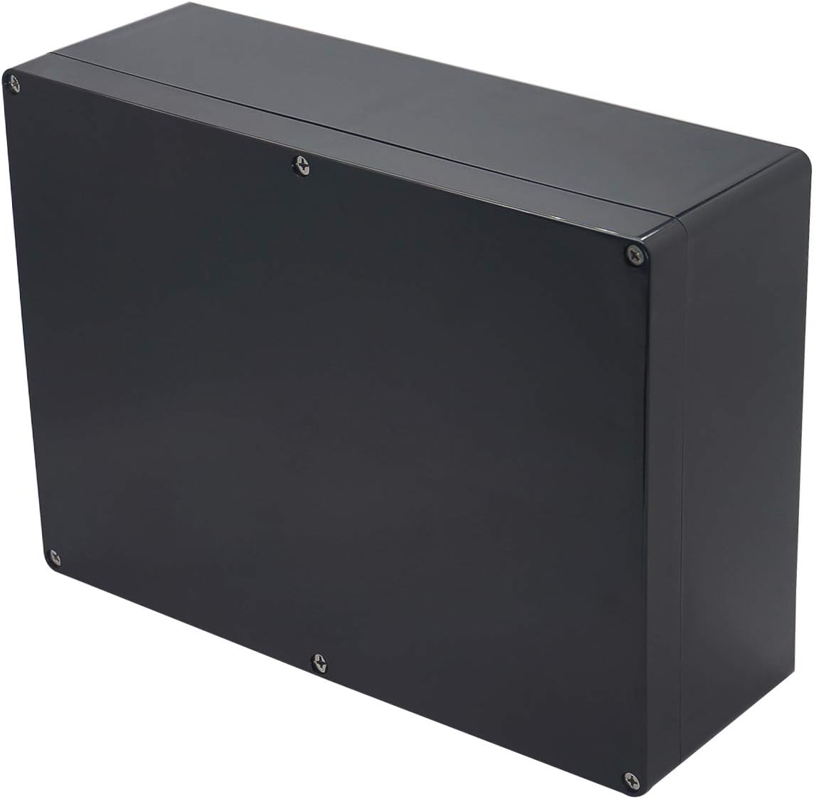 Otdorpatio Project Box IP65 Waterproof Junction Box ABS Plastic Black Electrical Boxes DIY Electronic Project Case Power Enclosure 11.42X8.27X3.94 Inch (290X210X100 Mm)