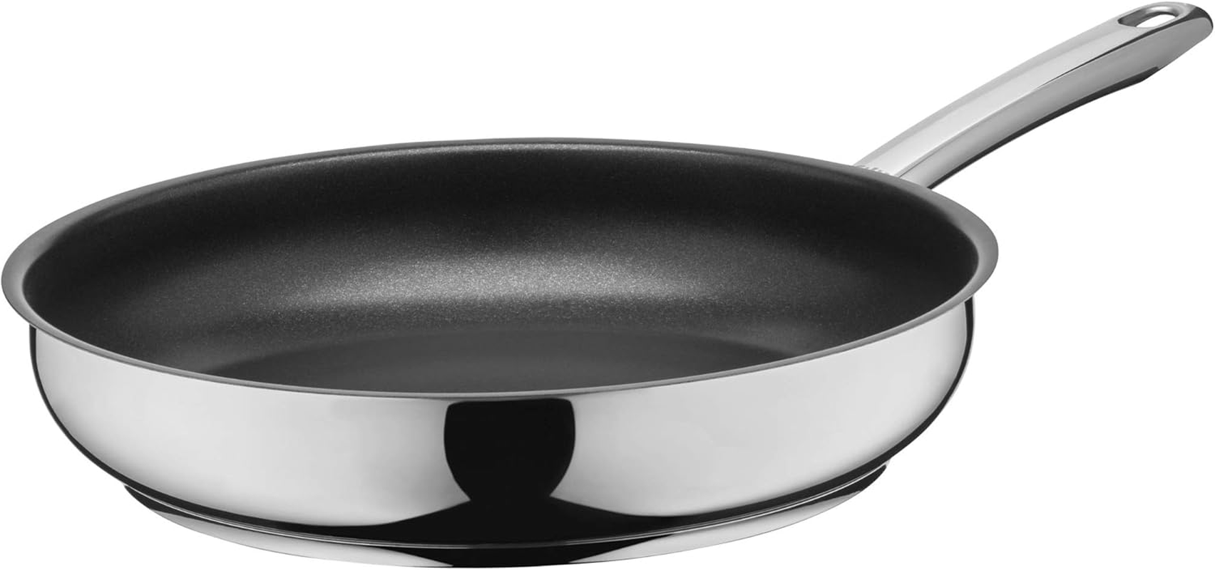 Silit Calabria Frying Pan - Stainless Steel Coated Induction with Handle for Gentle Frying, Rustproof with Triple Silitan Non-Stick Coating, Pfoa-Free, 28 Cm image number 4