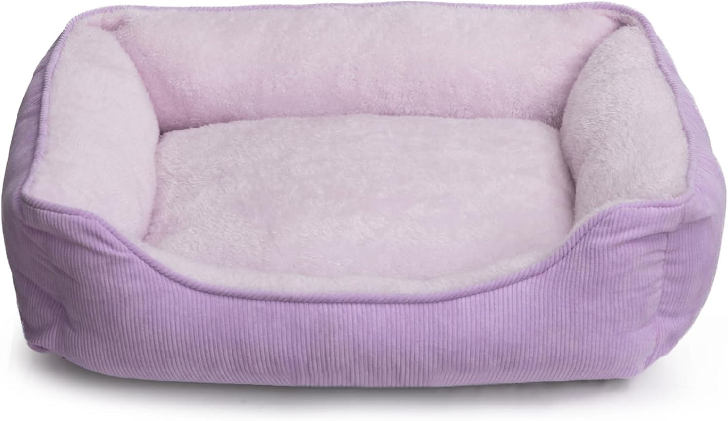 Hollypet Cat Bed Small Dog Bed Pet Bed for Cats and Puppy, Soft Pet Sleeping Bed Breathable Pet Cushion, Purple(55 * 45 * 15Cm)
