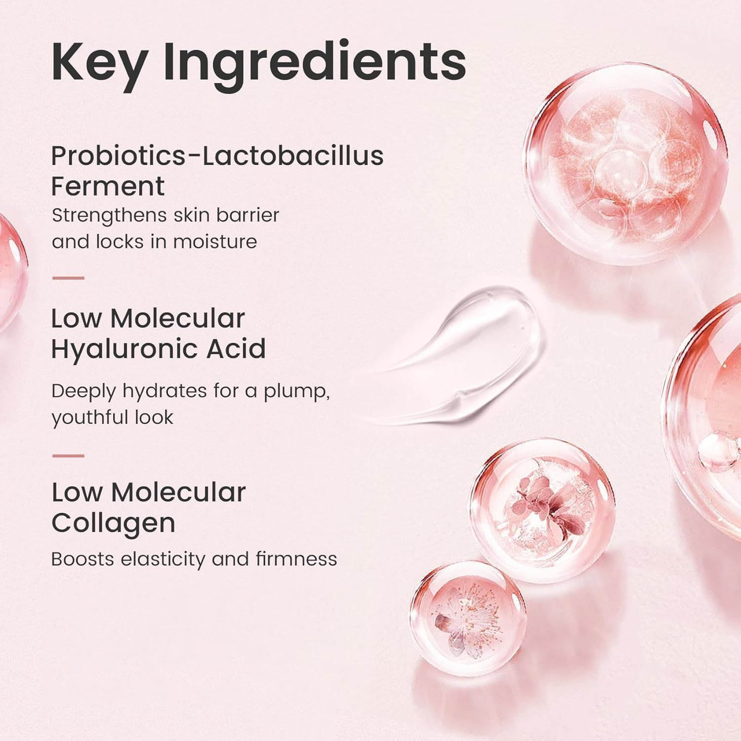 CEELGY 4Pcs Bio Collagen Mask,Hydrating Overnight Hydrogel Mask for All Skin Types, Collagen Night Wrapping Mask, Deep Moisturizing, Pore Minimizing, Firming. 34G X 4Ea image number 2