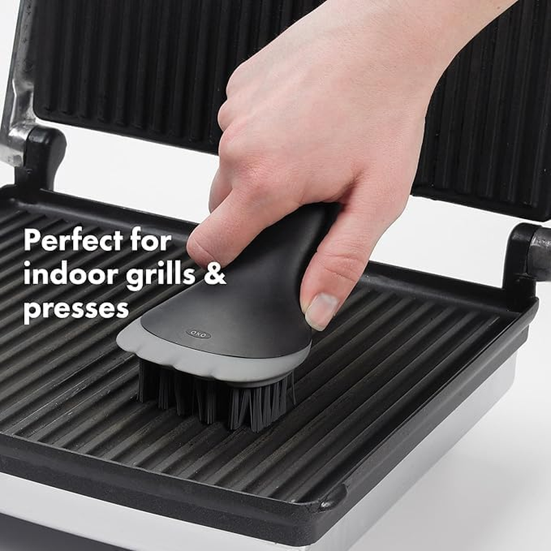OXO Good Grips Electric Grill and Panini Press Brush, Black image number 2