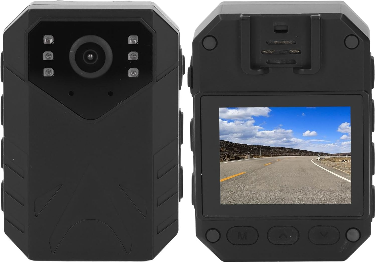 4K Police Body Camera, 2 Inch Body Worn Camera with Clip, Premium Portable Body Camera with Audio Recording Wearable, Night Vision, Camcorder for Law Enforcement image number 3