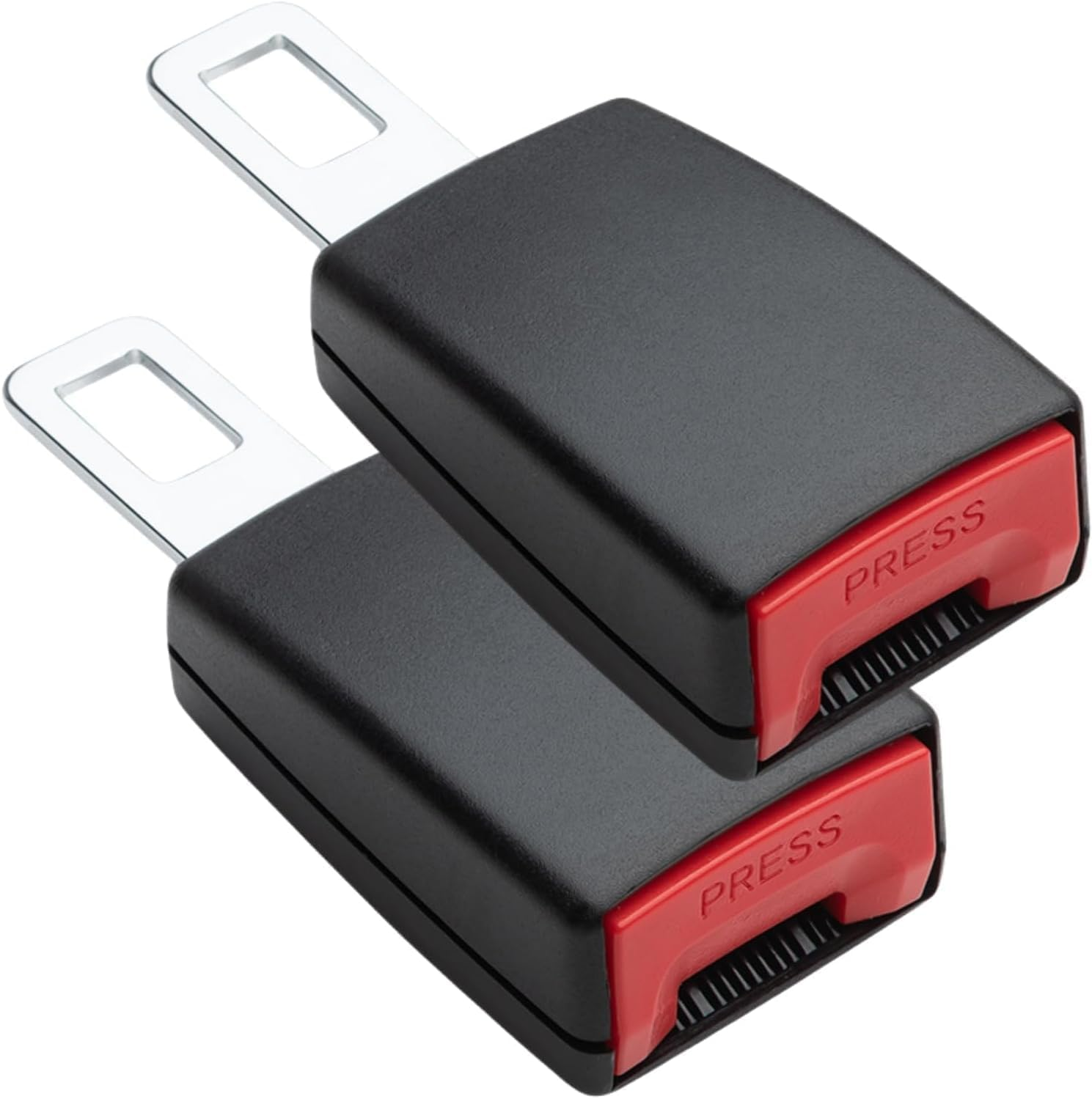 2Pcs Car Seat Buckle Holder, 2025 New Universal Car Seat Belt Extender and Adjuster, Vehicle Seatbelt Clip for Child Safety, Auto Accessories Seat Belt Lock Clip